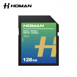 호만 UHS-I SD Card V30 128GB HOMAN 4K SD 메모리카드