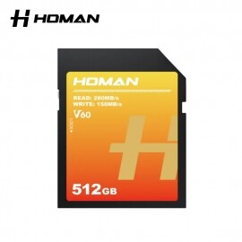 호만 UHS-II SD Card V60 512GB HOMAN 8K 4K 메모리카드