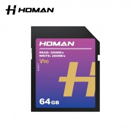 호만 UHS-II SD Card V90 64GB HOMAN 8K 4K 메모리카드